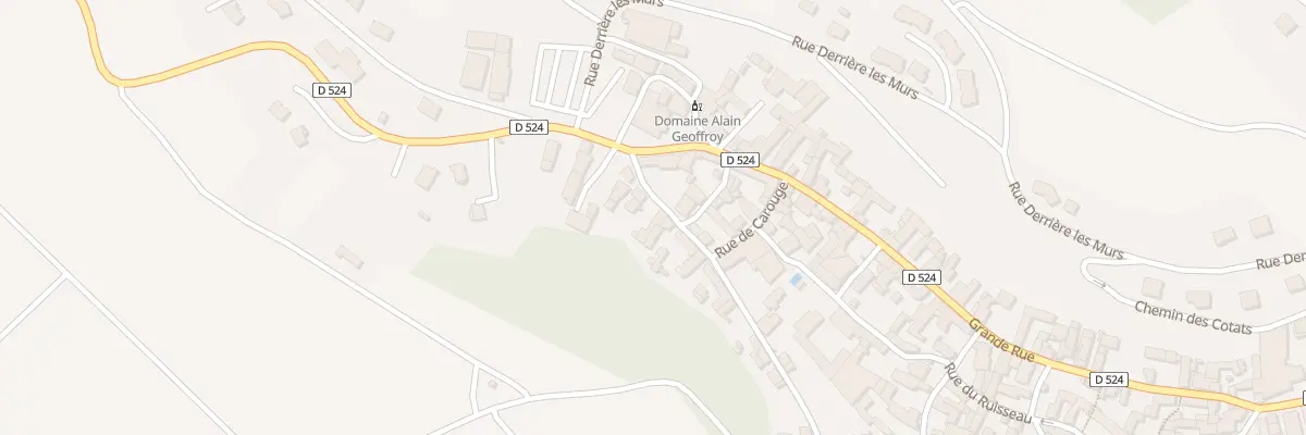 Plan du 33 Rue de la Voie Neuve à Beine