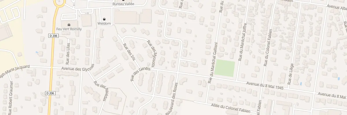 Plan du 5 Rue d’Ouman à Romilly-sur-Seine