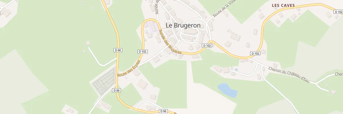 Plan du 5036 Le Bourg au Brugeron