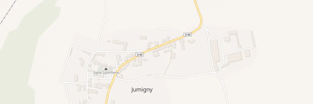 Plan du 7 Rue du Chemin des Dames à Jumigny