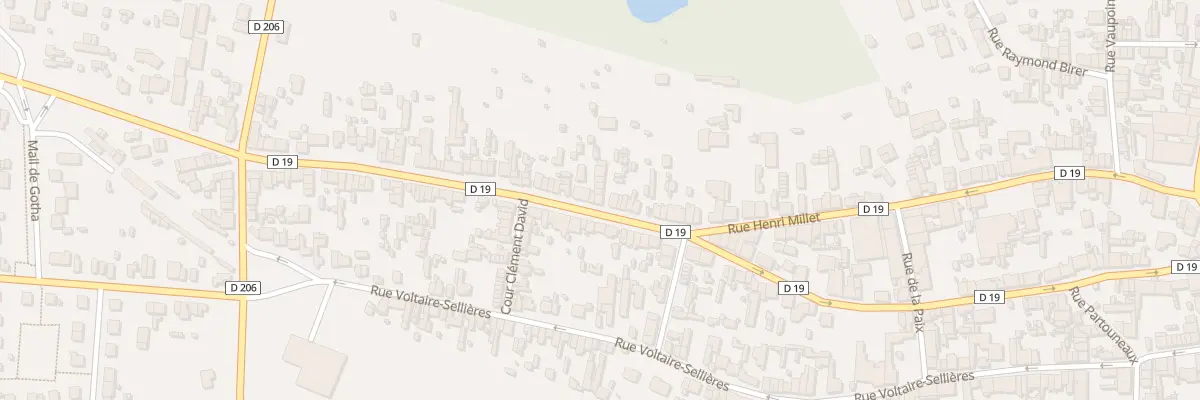 Plan du 106 Rue Henri Millet à Romilly-sur-Seine