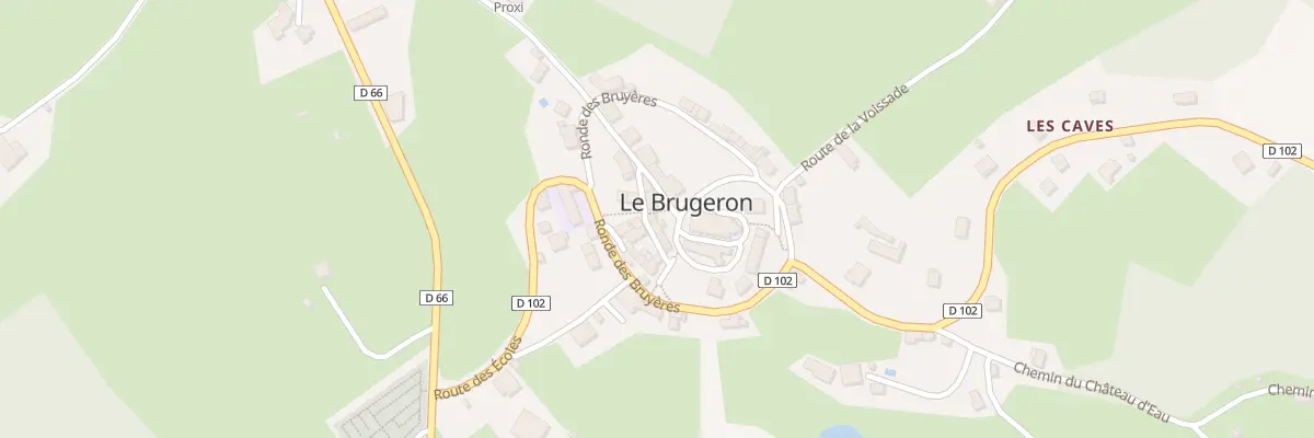 Plan du 5064 Le Bourg au Brugeron