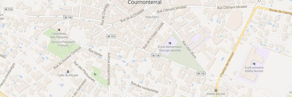 Plan du 9 Rue Petite Calade à Cournonterral
