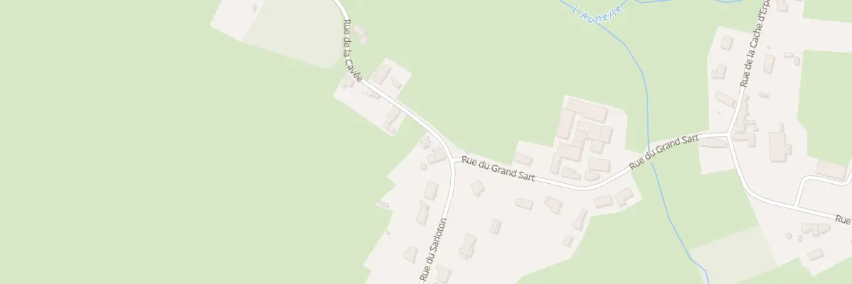 Plan du 1113 Rue de la Cavée à Gommegnies
