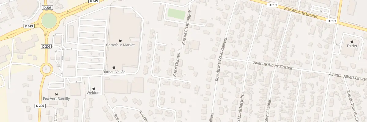 Plan du 46 Rue d’Ouman à Romilly-sur-Seine