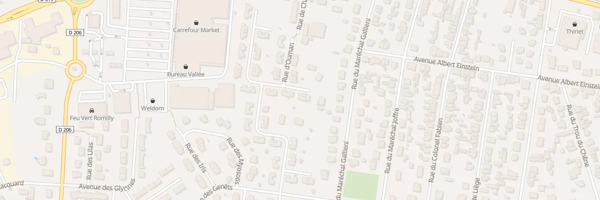 Plan du 36 Rue d’Ouman à Romilly-sur-Seine
