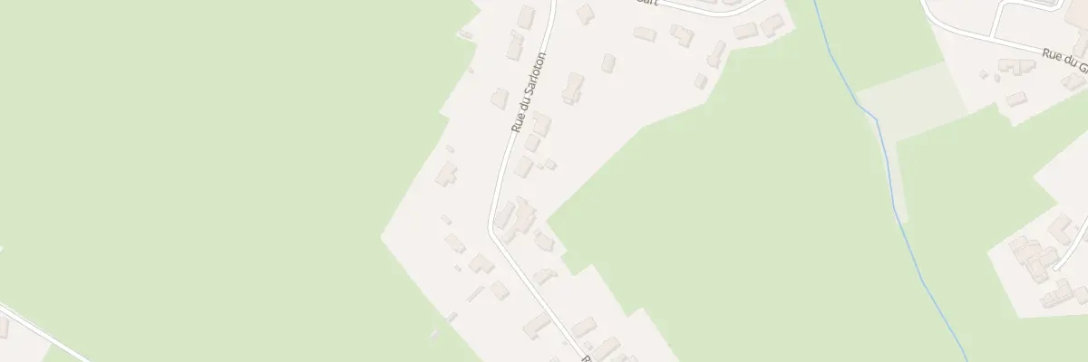 Plan du 170 Rue du Sarloton à Gommegnies
