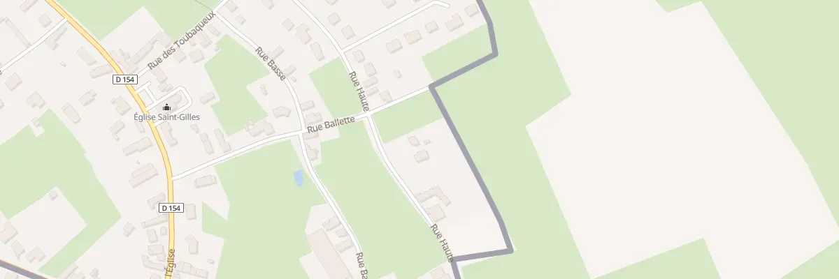 Plan du 5 Rue Haute à La Flamengrie