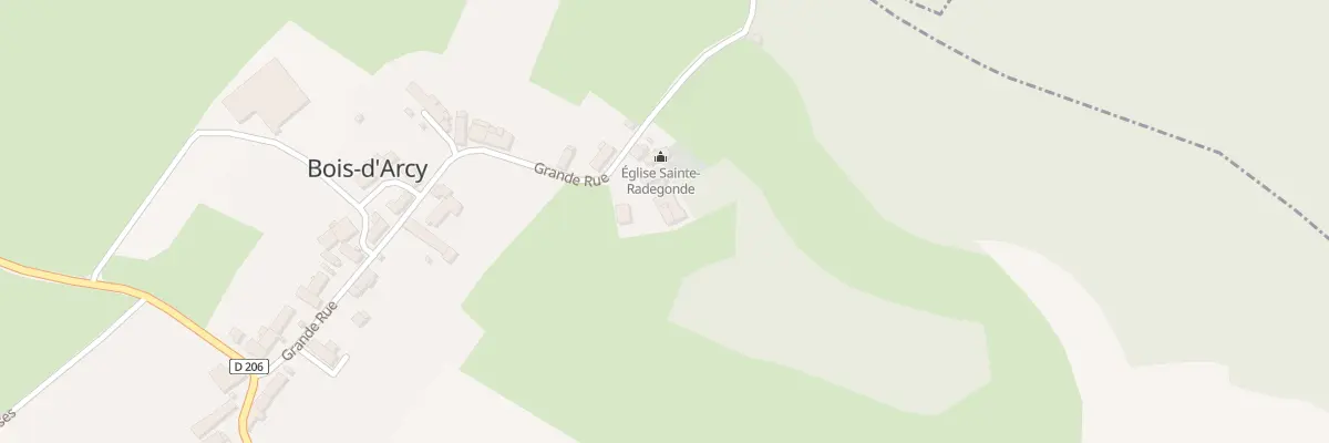 Plan du 22 Gr Grande Rue à Bois-d’Arcy