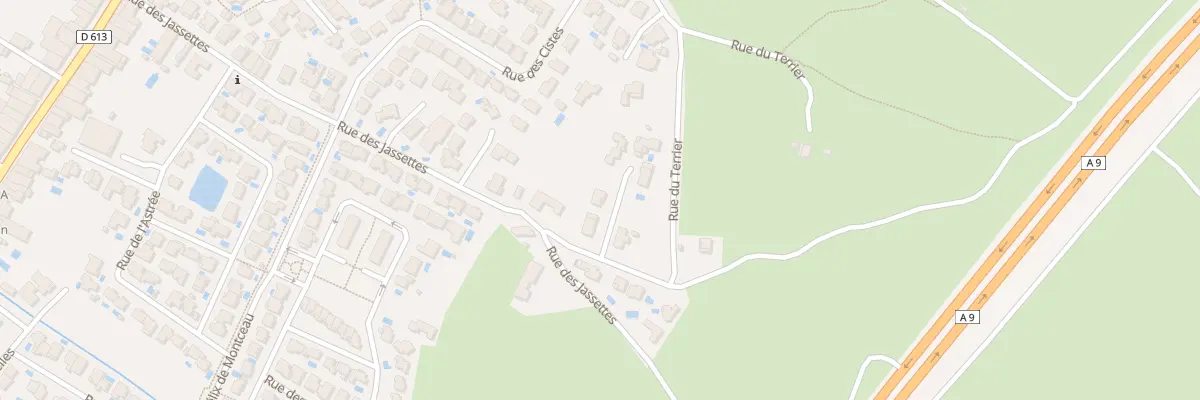 Plan du 58 Rue du Terrier à Gigean