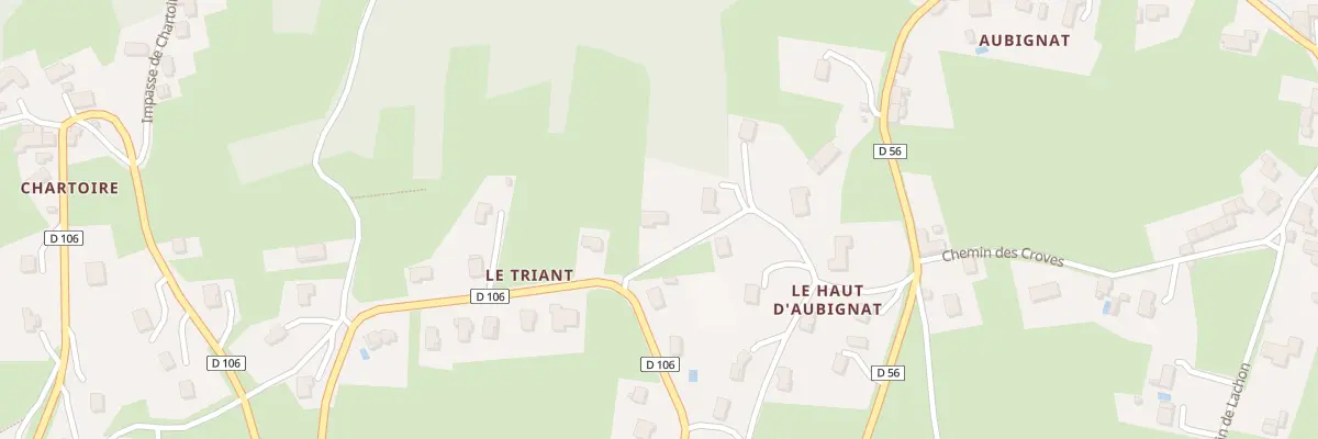 Plan du 12 Le Haut d’Aubignat à Saint-Ferréol-des-Côtes