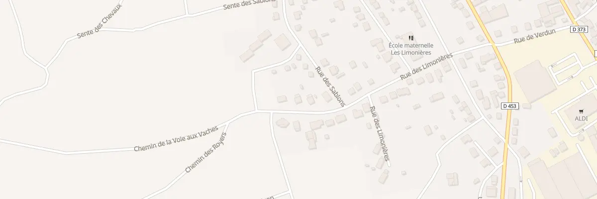 Plan du 17 Rue des Limonieres à Sézanne