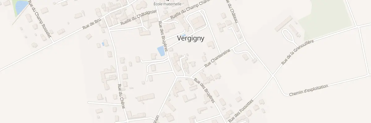 Plan du 35 Rue des Bruyères à Vergigny