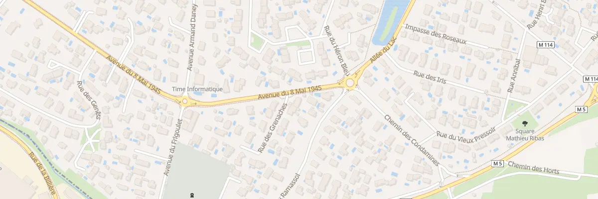 Plan du 1 Rue des Grenaches à Cournonterral