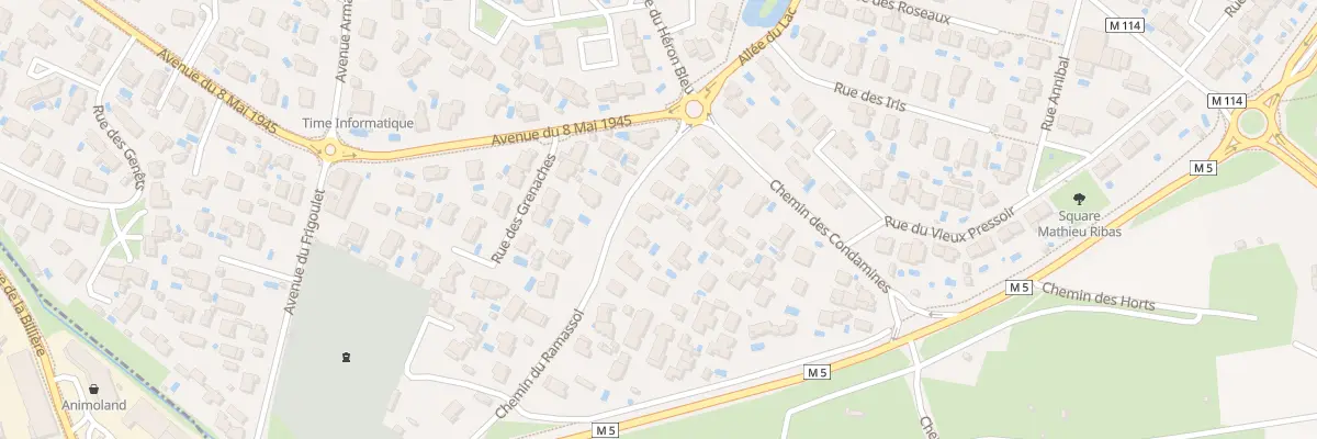 Plan du 9 Che du Ramassol à Cournonterral
