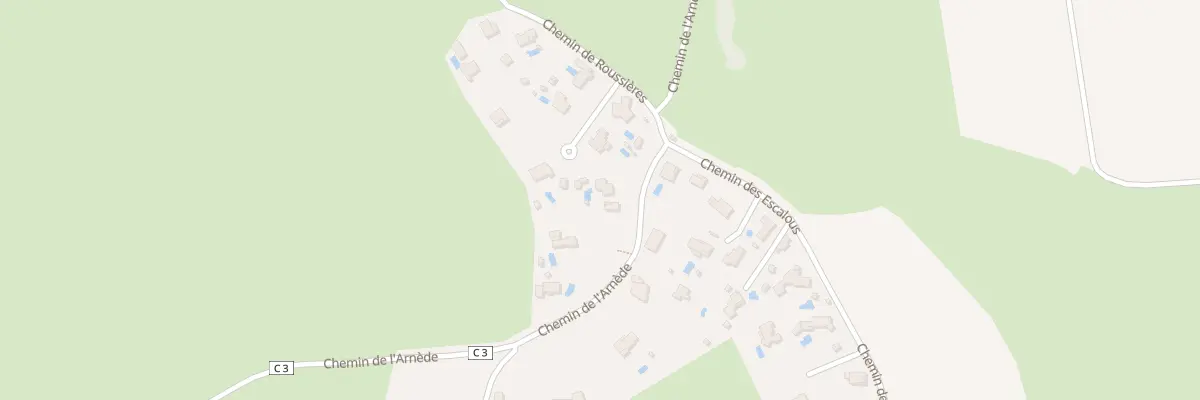 Plan du 5325F Les Claparedes à Viols-en-Laval