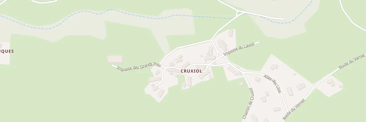 Plan du 5621 Cruxiol à Job