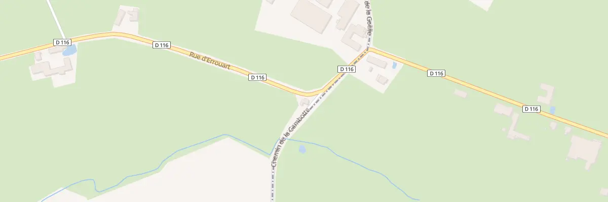 Plan du 45 Rue d’Errouart au Favril
