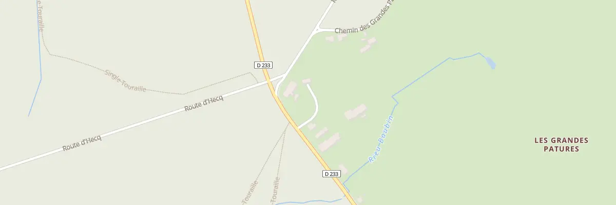 Plan du 2 Vc Hameau des Grandes Patures à Locquignol
