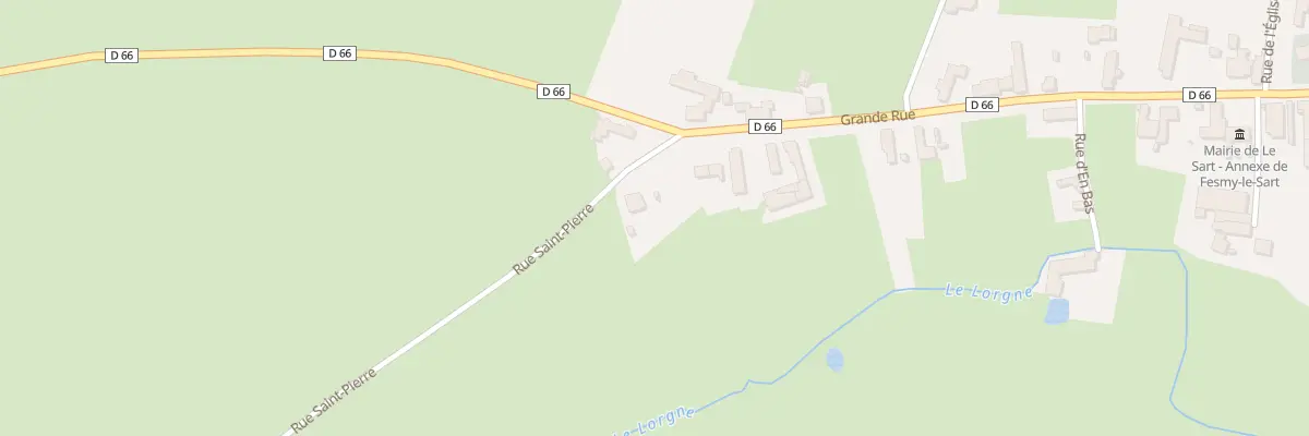 Plan du 18 Rue Saint Pierre à Fesmy-le-Sart