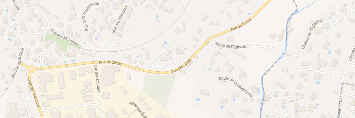 Plan du 7B Rue de Cézas à Ganges