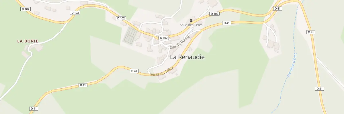 Plan du 5188 Le Bourg Sud à La Renaudie