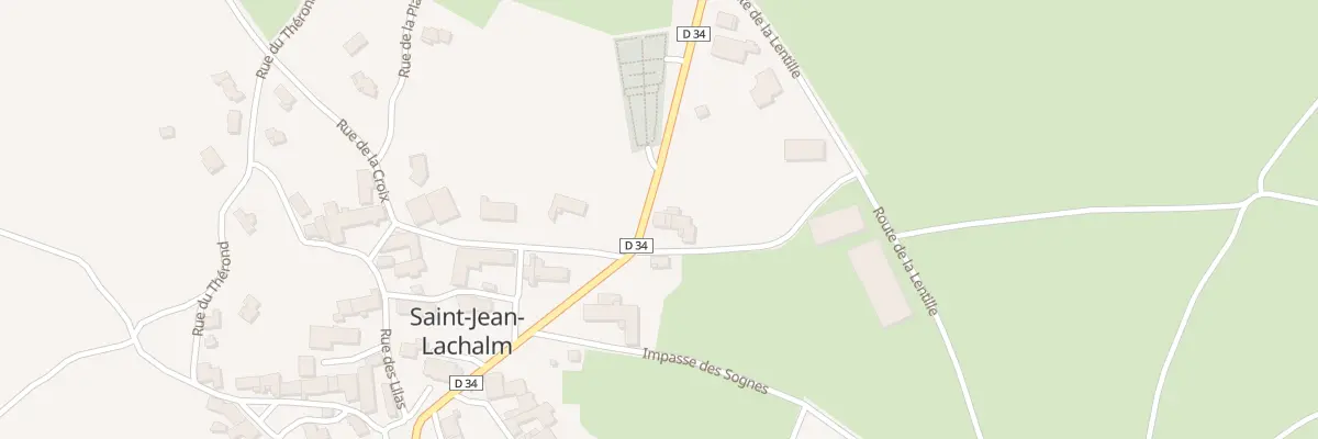 Plan du 20 Rte du Vent à Saint-Jean-Lachalm