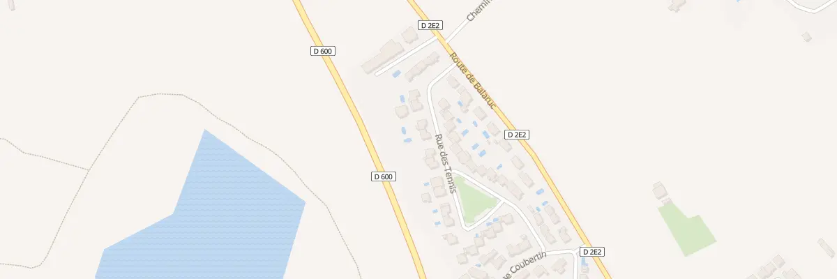 Plan du 29 Rue des Tennis à Frontignan