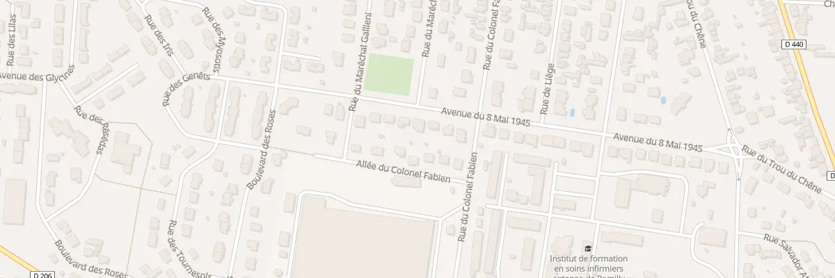 Plan du 41 Av du 8 Mai à Romilly-sur-Seine
