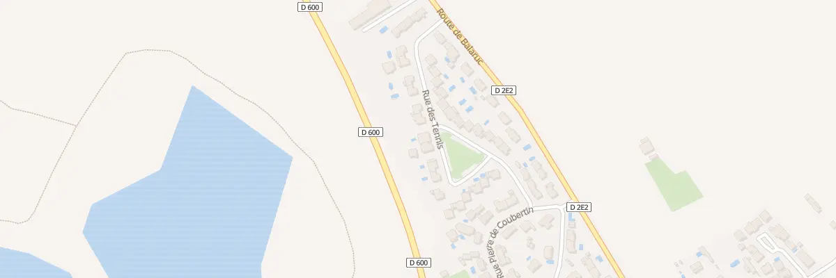 Plan du 23 Rue des Tennis à Frontignan