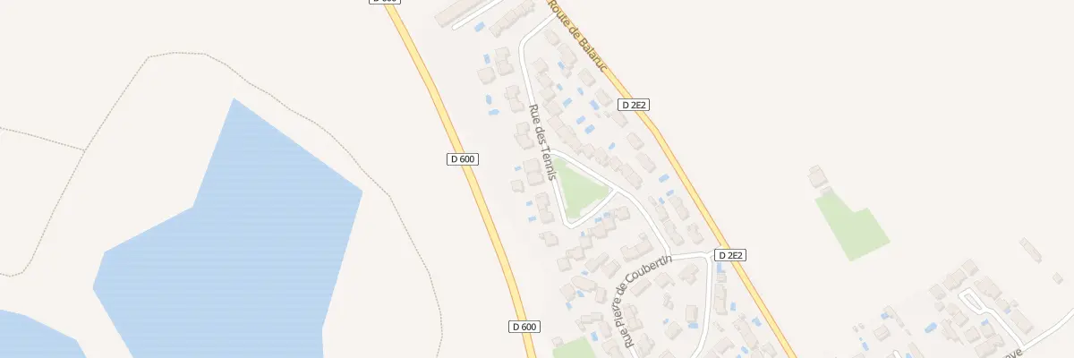 Plan du 21 Rue des Tennis à Frontignan
