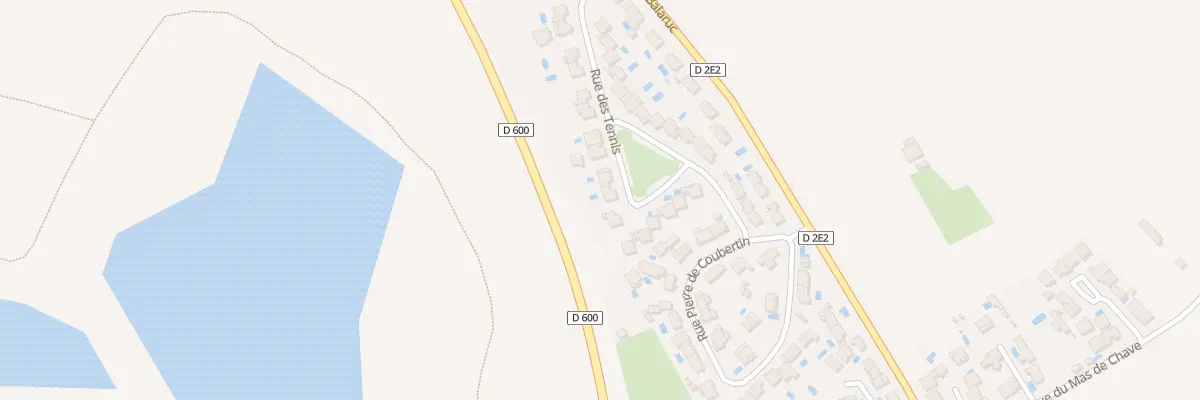 Plan du 17 Rue des Tennis à Frontignan