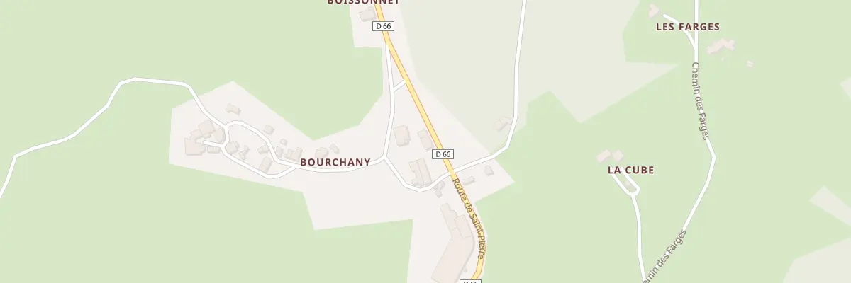 Plan du 5271 Bourchany au Brugeron