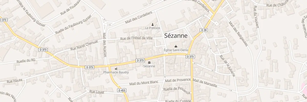 Plan du 17 Rue Leon Jolly à Sézanne
