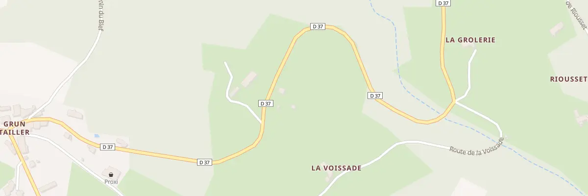 Plan du 5082 Voissade au Brugeron