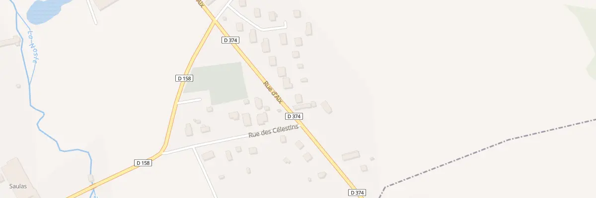 Plan du 9 Rue d’Aix à Paisy-Cosdon