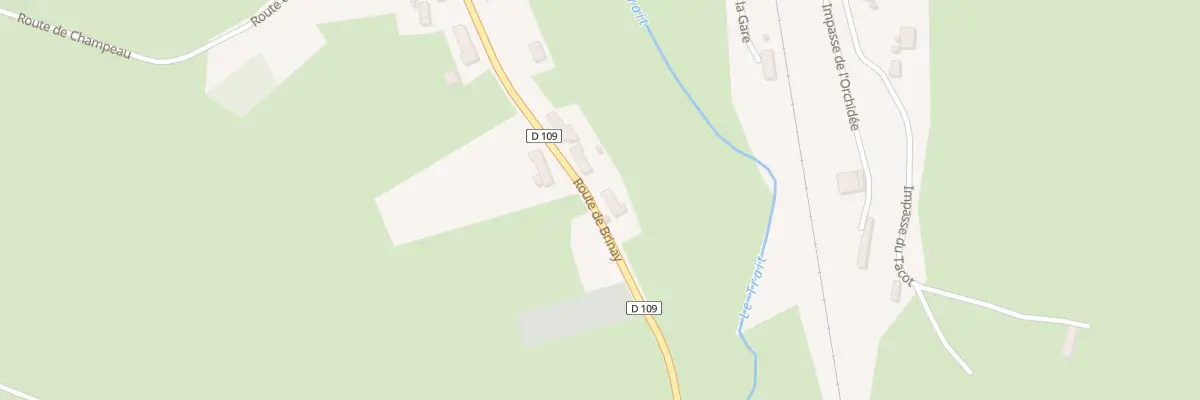 Plan du 423 Rte de Brinay à Tamnay-en-Bazois