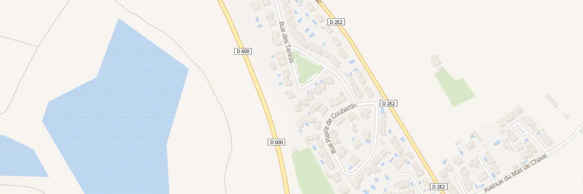 Plan du 15 Rue des Tennis à Frontignan