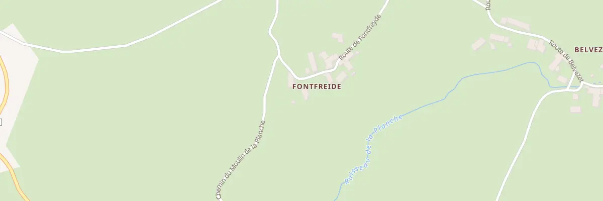 Plan du 5152 Fontfreyde à Saint-Jean-Lachalm