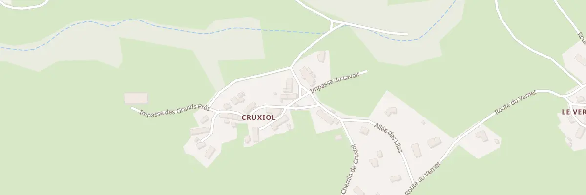 Plan du 5031 Cruxiol à Job
