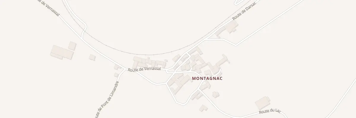 Plan du 3 Montagnac à Vernassal