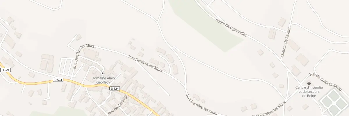 Plan du 6 Imp des Vignes de Baudon à Beine