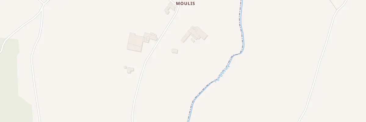 Plan du 2 Moulis à Vernassal