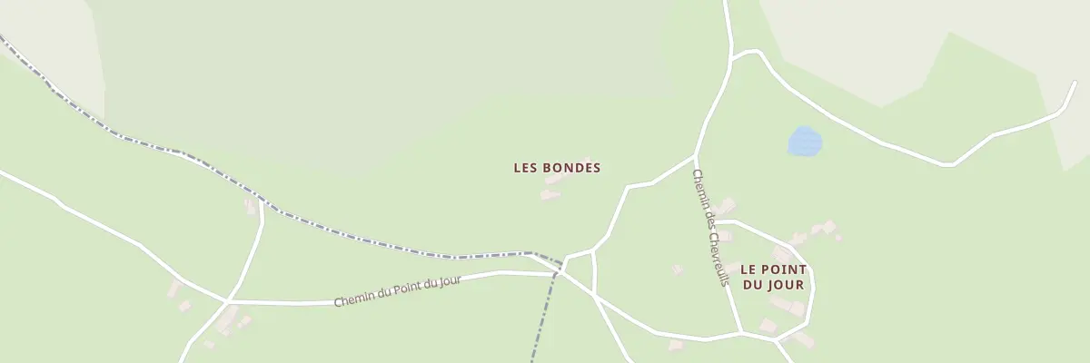Plan du 8 Che des Gabelous à Laprugne