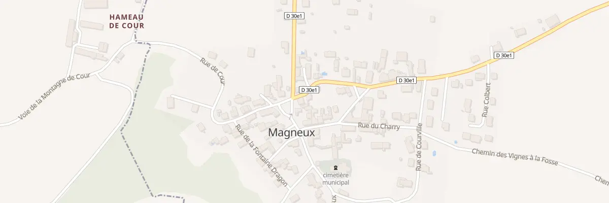 Plan du 1 Pl Messire Jean à Magneux