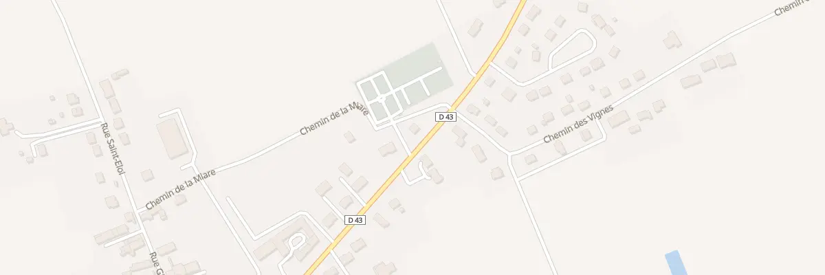 Plan du 31 Rte de la Gare à Vergigny