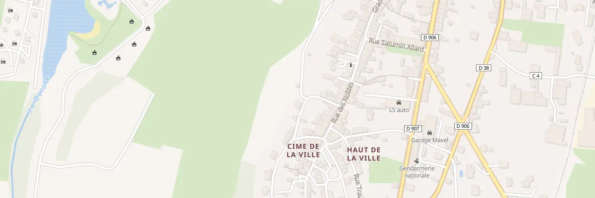 Plan du 6433 Cime de la Ville à Arlanc