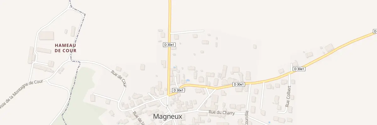 Plan du 14 Rue du Blanchon à Magneux