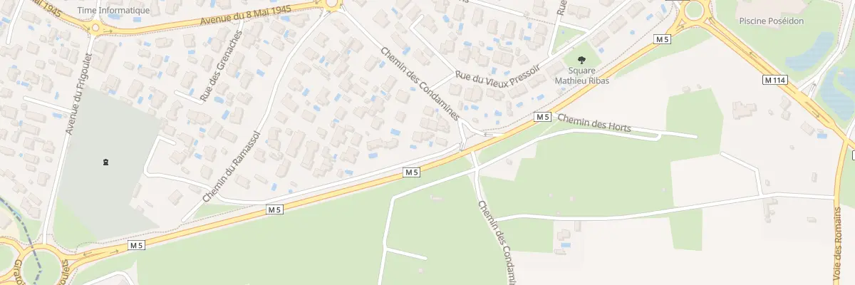 Plan du 21B Imp des Lucioles à Cournonterral