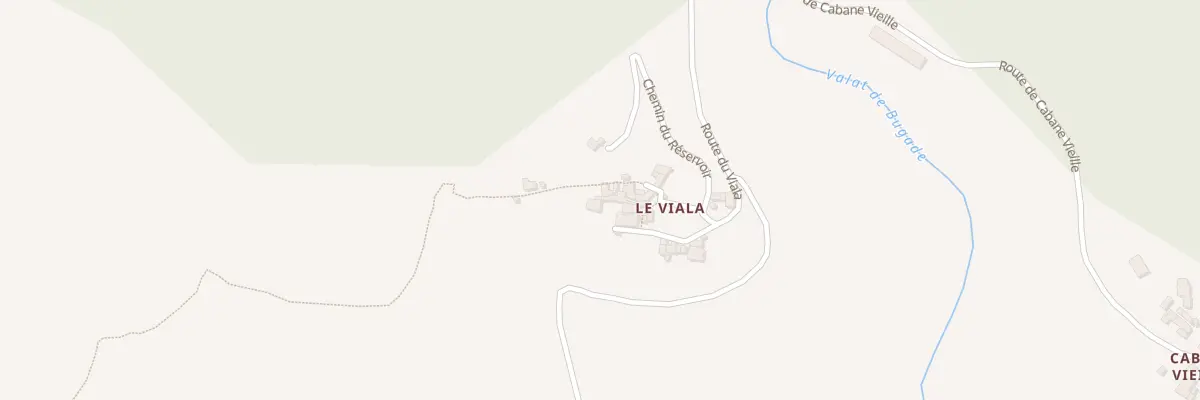 Plan du 5096 Le Viala à Saint-Martial